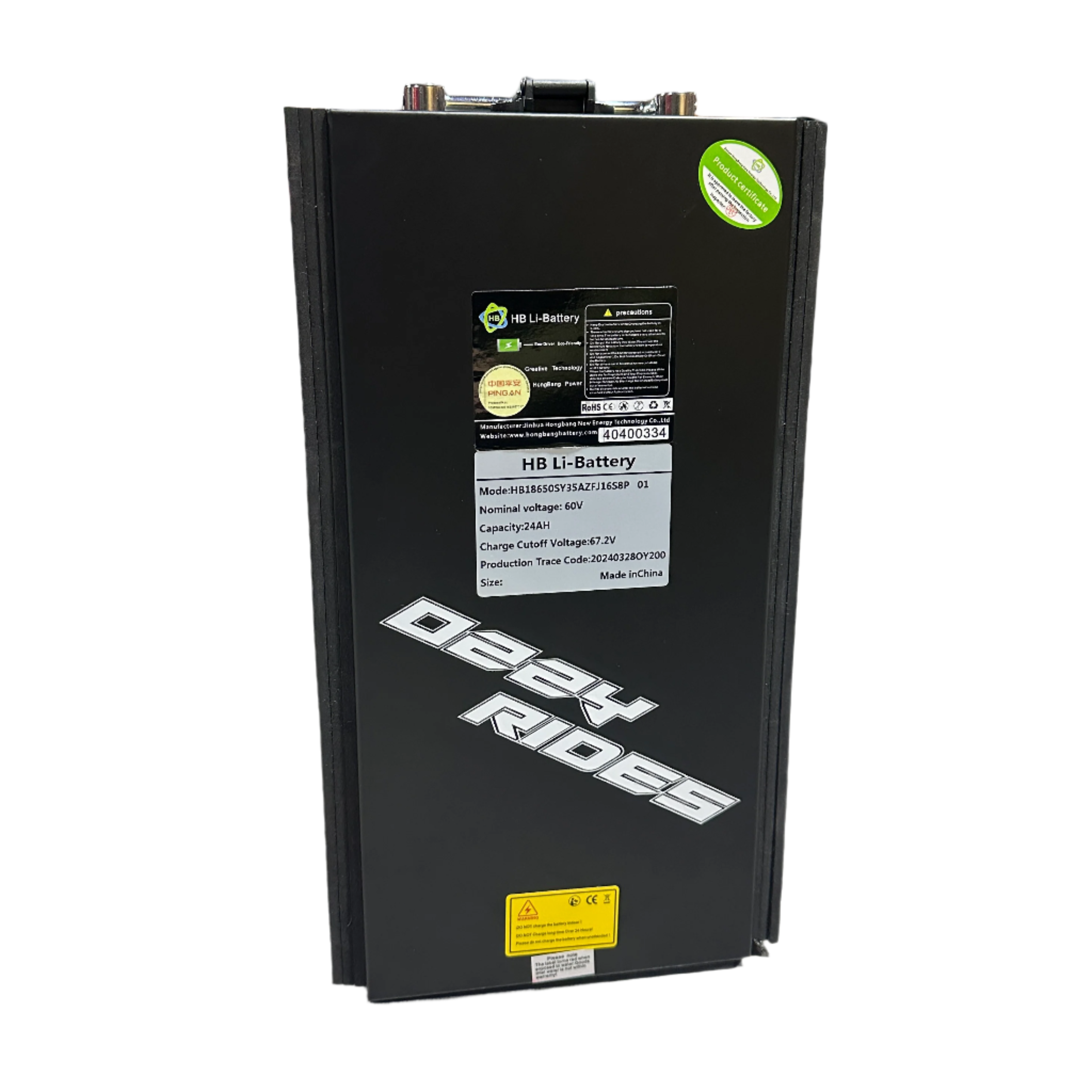 Lithium Batterij 20ah 24ah Elektrische Scooter 60v Citycoco, Fatboy, E-Chopper