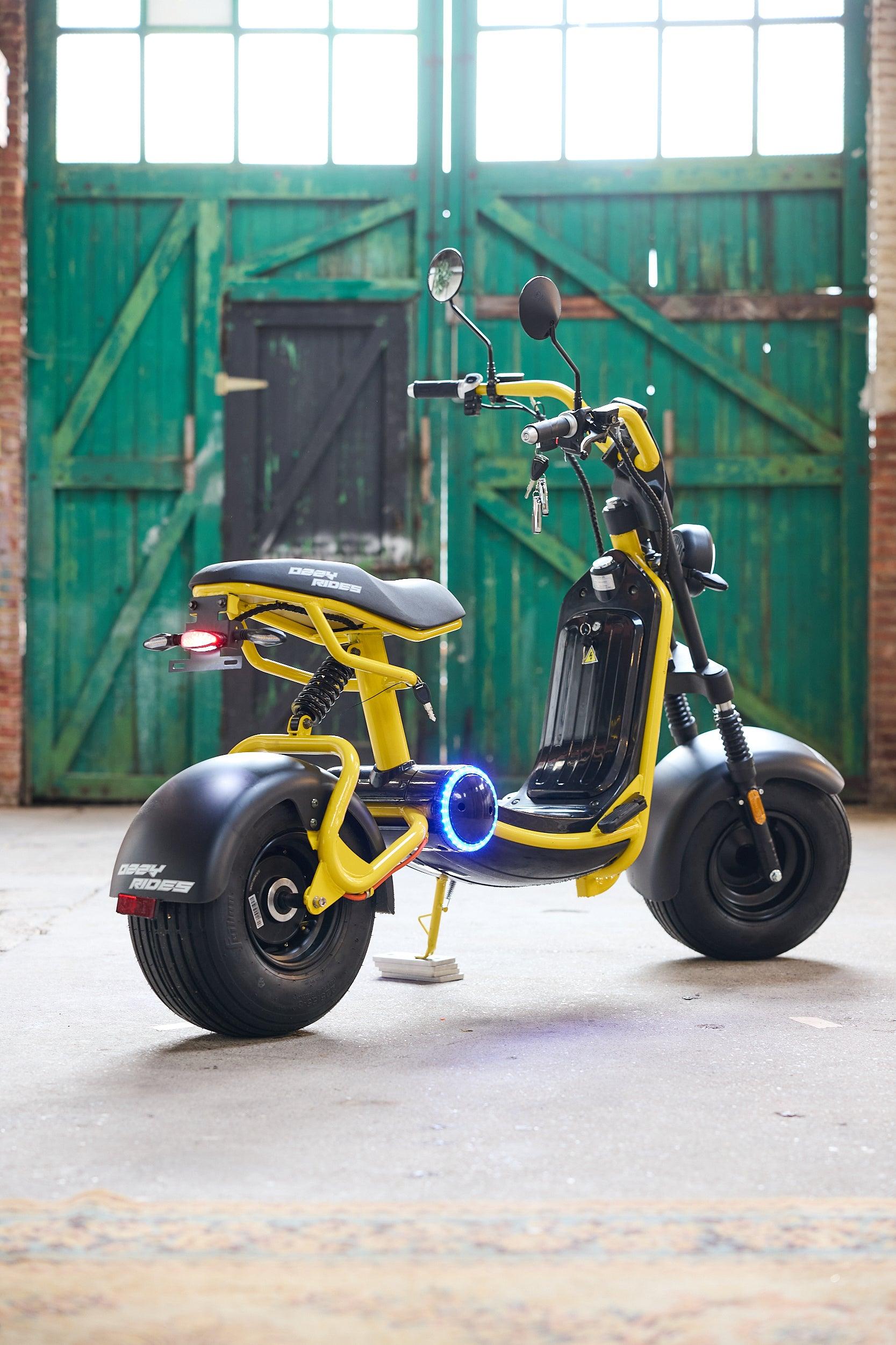 Ozzy Rides | Apex Elektrische Scooter | Fatboy | Citycoco
